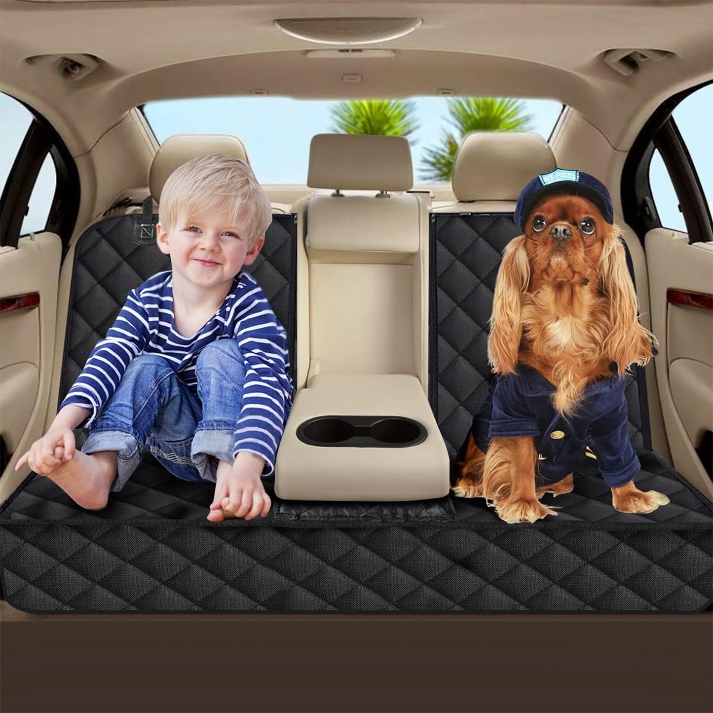 Dog Car Seat Cover (Waterproof, Scratchproof, Non-slip)