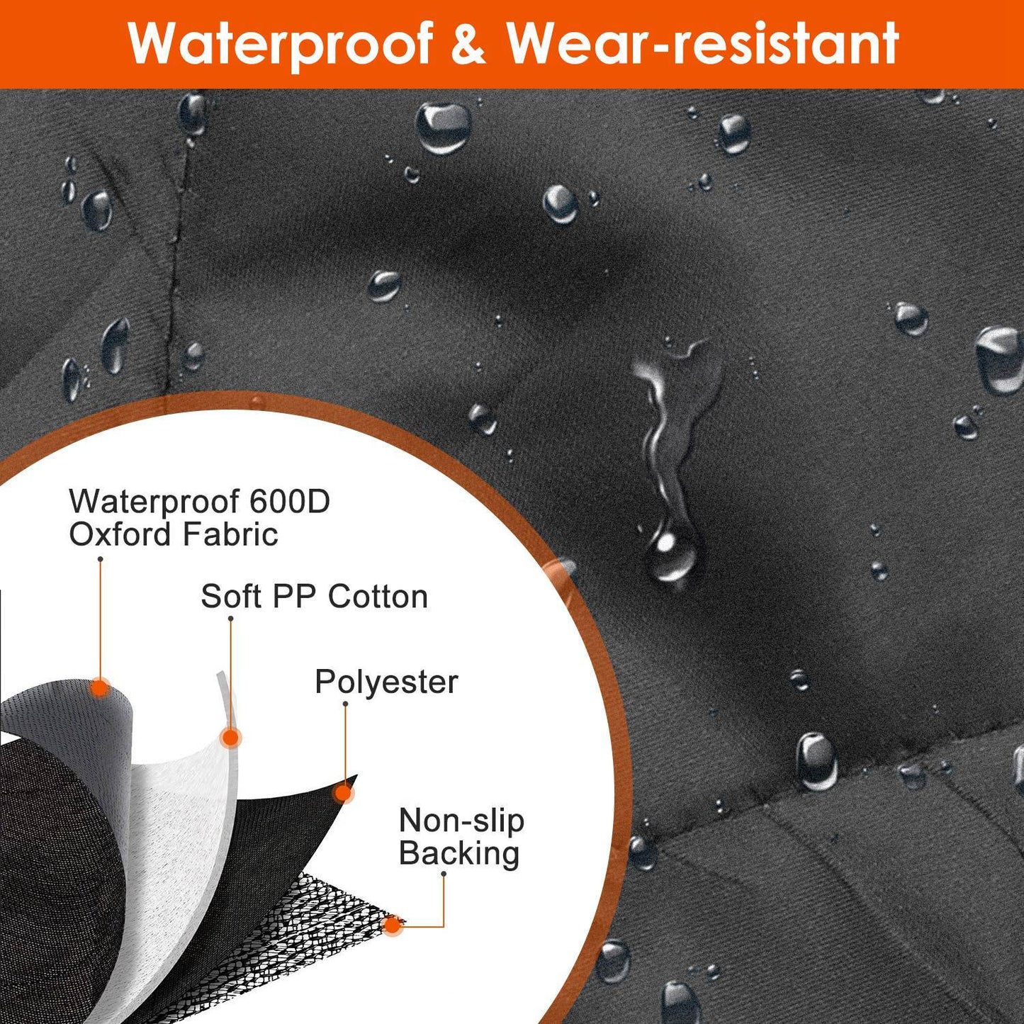 Dog Car Seat Cover (Waterproof, Scratchproof, Non-slip)